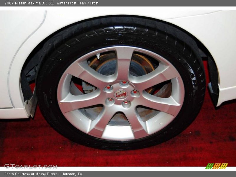 Winter Frost Pearl / Frost 2007 Nissan Maxima 3.5 SE