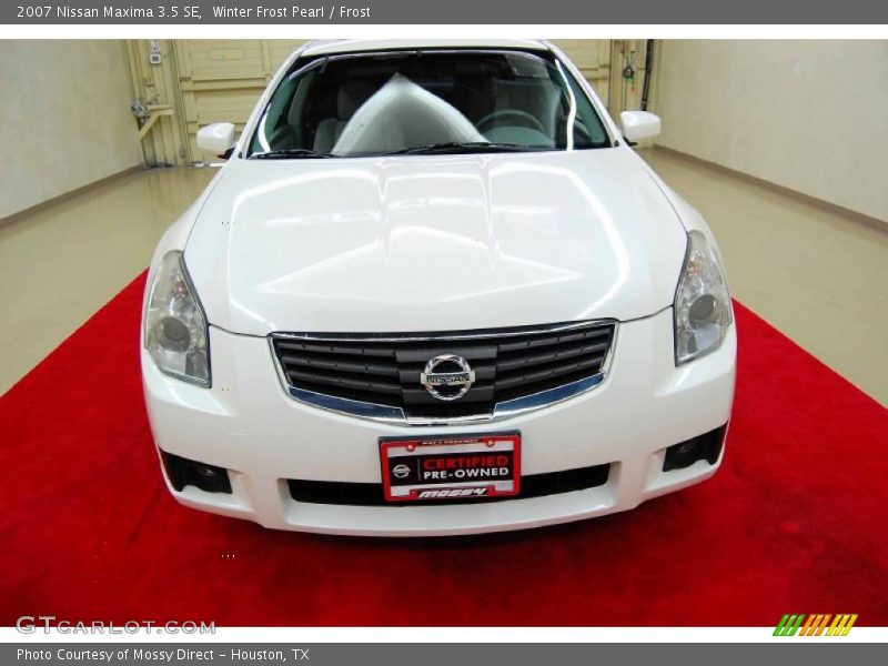 Winter Frost Pearl / Frost 2007 Nissan Maxima 3.5 SE