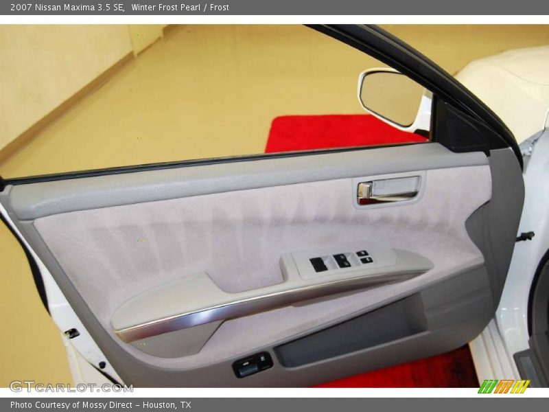 Winter Frost Pearl / Frost 2007 Nissan Maxima 3.5 SE