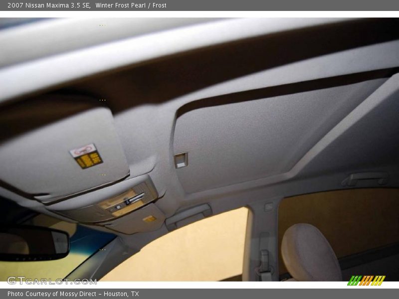 Winter Frost Pearl / Frost 2007 Nissan Maxima 3.5 SE