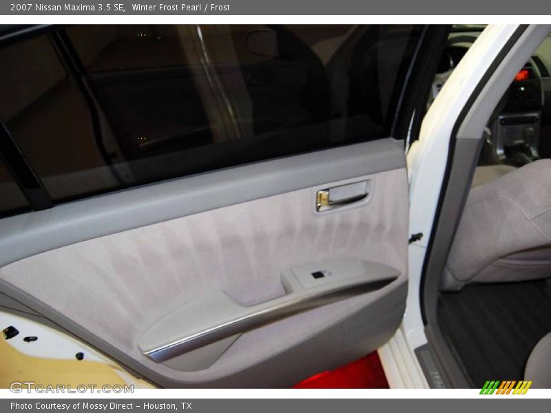 Winter Frost Pearl / Frost 2007 Nissan Maxima 3.5 SE