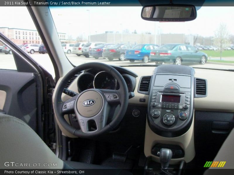 Titanium Gray / Sand/Black Premium Leather 2011 Kia Soul !