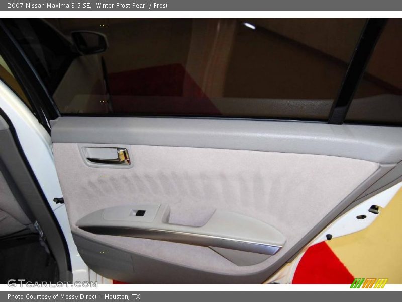 Winter Frost Pearl / Frost 2007 Nissan Maxima 3.5 SE