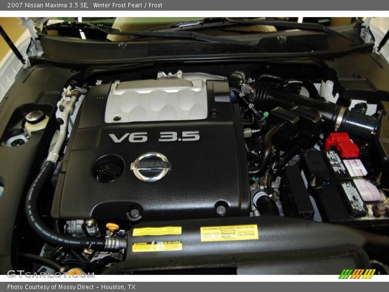 Winter Frost Pearl / Frost 2007 Nissan Maxima 3.5 SE