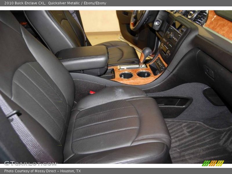 Quicksilver Metallic / Ebony/Ebony 2010 Buick Enclave CXL