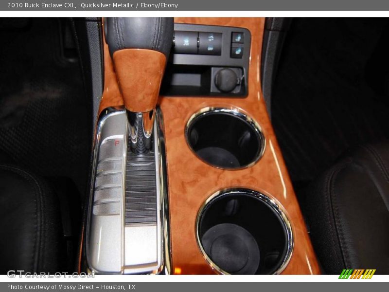 Quicksilver Metallic / Ebony/Ebony 2010 Buick Enclave CXL