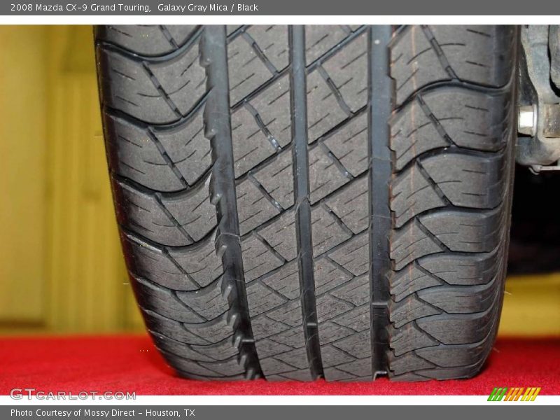 Galaxy Gray Mica / Black 2008 Mazda CX-9 Grand Touring