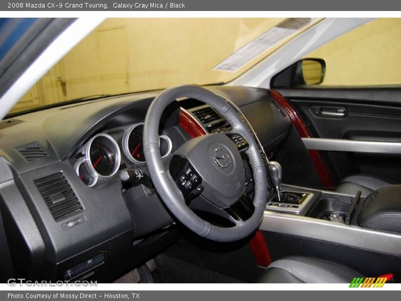 Galaxy Gray Mica / Black 2008 Mazda CX-9 Grand Touring