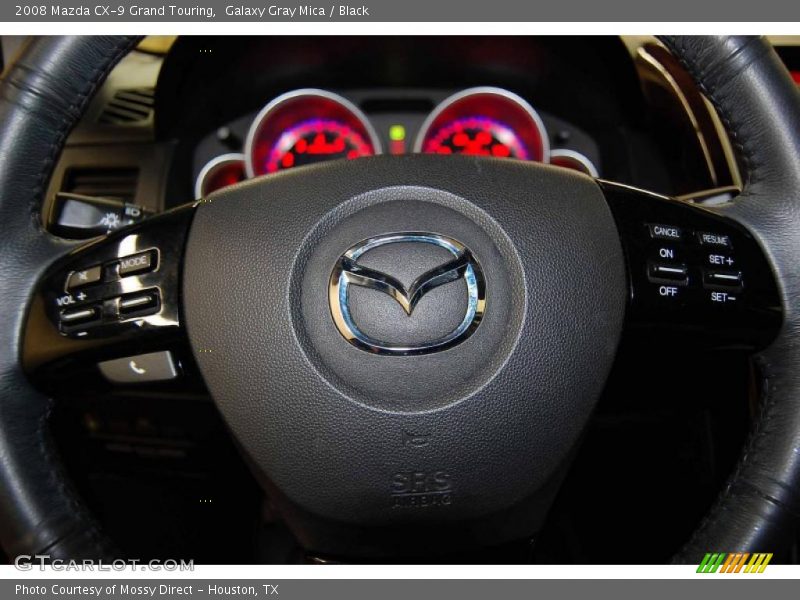 Galaxy Gray Mica / Black 2008 Mazda CX-9 Grand Touring
