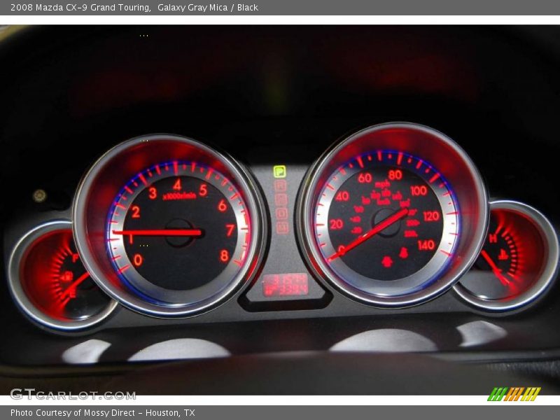 Galaxy Gray Mica / Black 2008 Mazda CX-9 Grand Touring