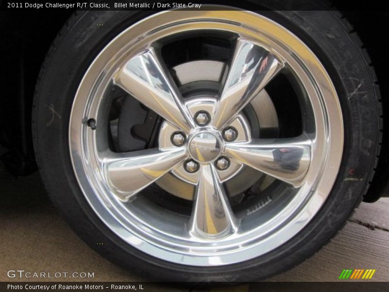 Billet Metallic / Dark Slate Gray 2011 Dodge Challenger R/T Classic