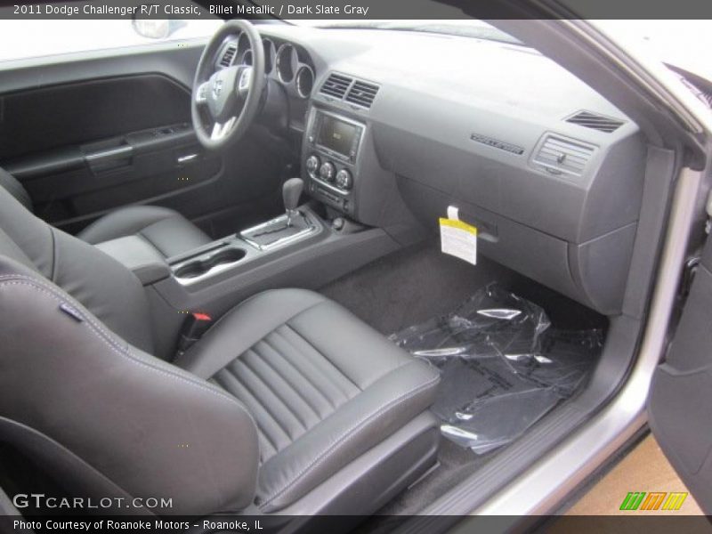 Billet Metallic / Dark Slate Gray 2011 Dodge Challenger R/T Classic