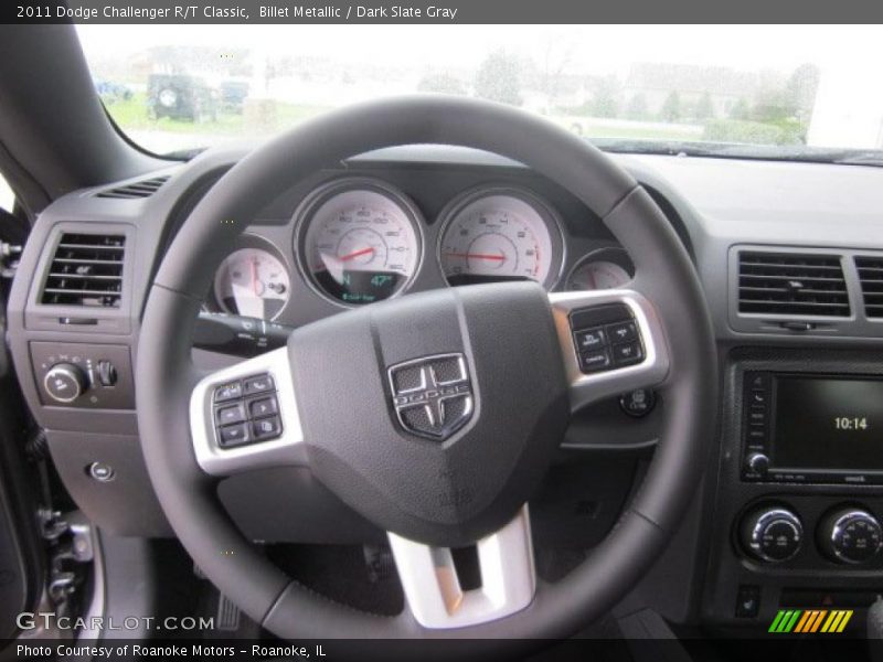 Billet Metallic / Dark Slate Gray 2011 Dodge Challenger R/T Classic