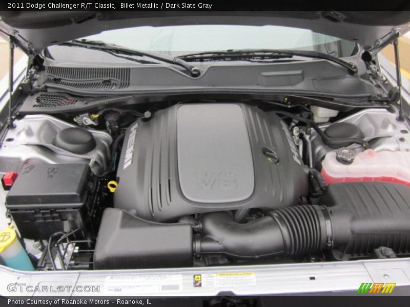 Billet Metallic / Dark Slate Gray 2011 Dodge Challenger R/T Classic