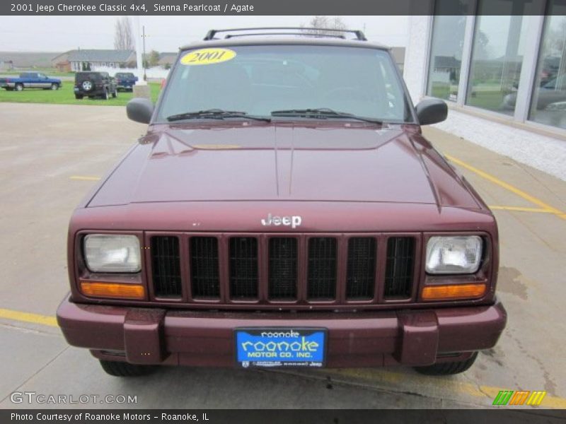 Sienna Pearlcoat / Agate 2001 Jeep Cherokee Classic 4x4