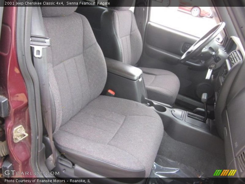  2001 Cherokee Classic 4x4 Agate Interior