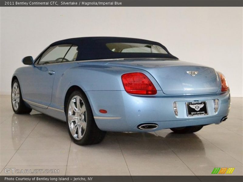 Silverlake / Magnolia/Imperial Blue 2011 Bentley Continental GTC