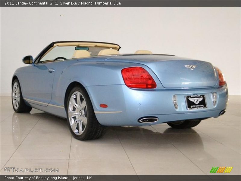 Silverlake / Magnolia/Imperial Blue 2011 Bentley Continental GTC