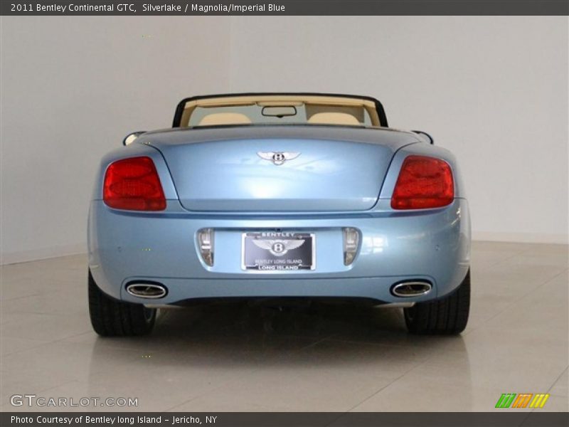 Silverlake / Magnolia/Imperial Blue 2011 Bentley Continental GTC