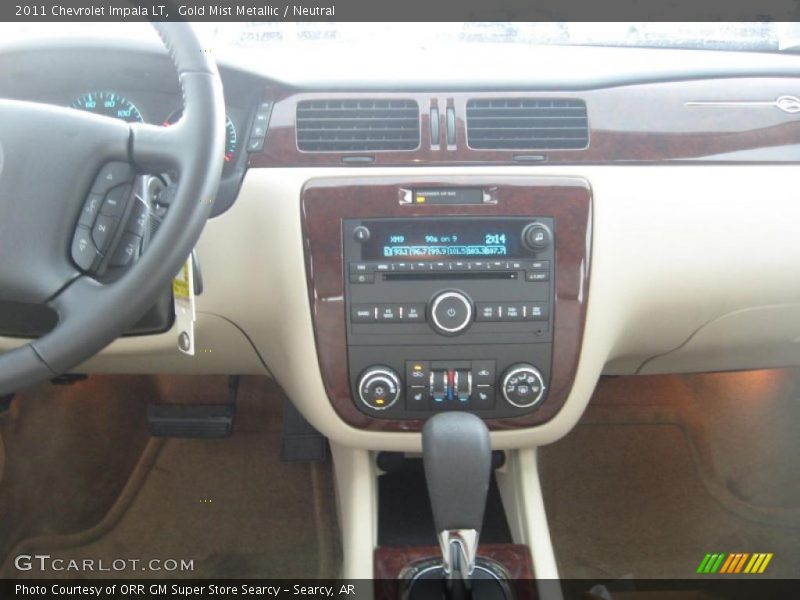 Gold Mist Metallic / Neutral 2011 Chevrolet Impala LT