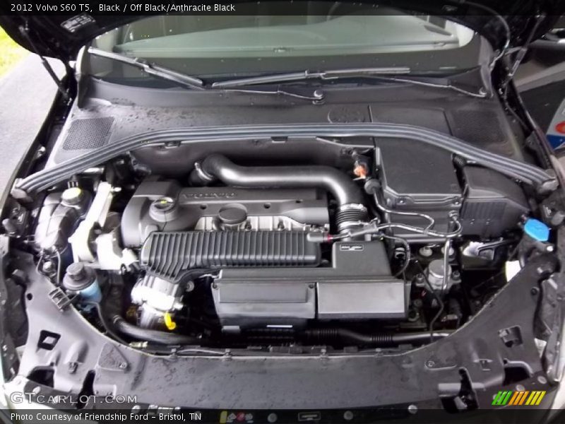 Black / Off Black/Anthracite Black 2012 Volvo S60 T5