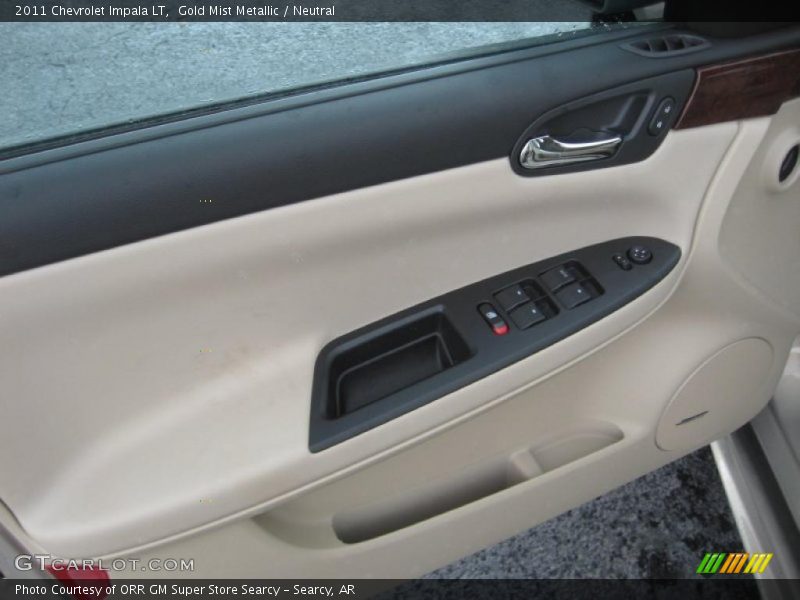 Gold Mist Metallic / Neutral 2011 Chevrolet Impala LT