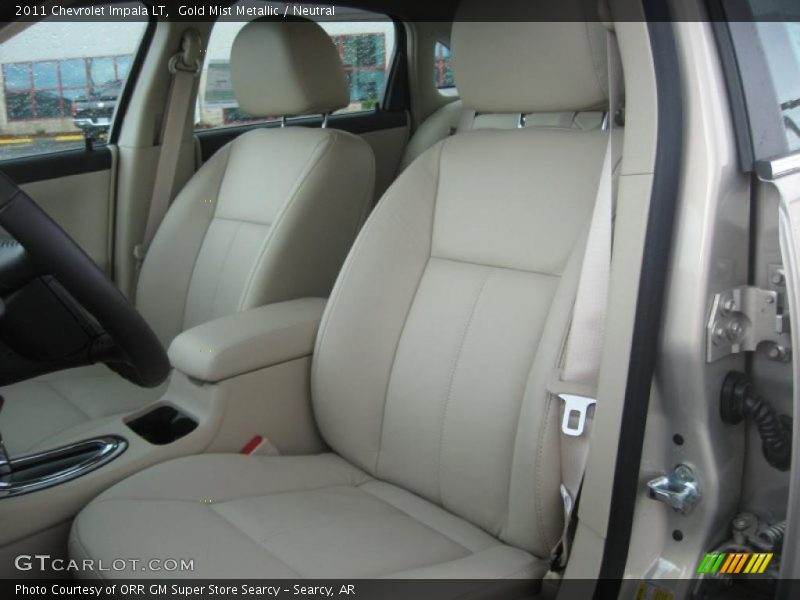 Gold Mist Metallic / Neutral 2011 Chevrolet Impala LT