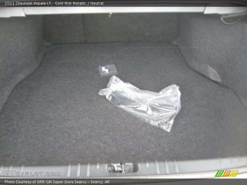 Gold Mist Metallic / Neutral 2011 Chevrolet Impala LT