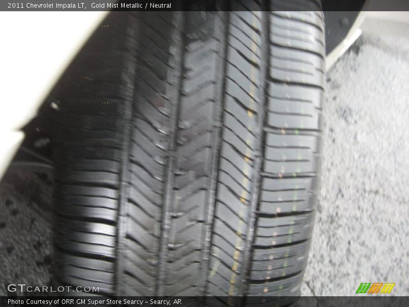 Gold Mist Metallic / Neutral 2011 Chevrolet Impala LT