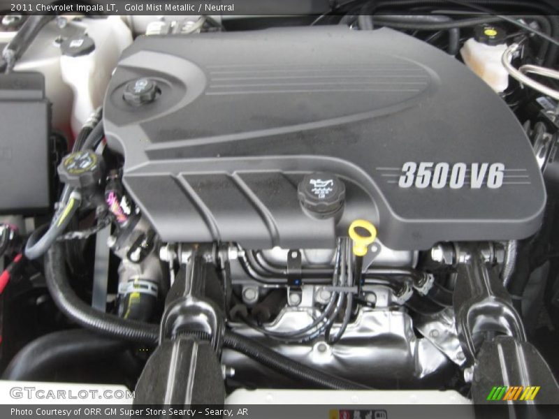 Gold Mist Metallic / Neutral 2011 Chevrolet Impala LT