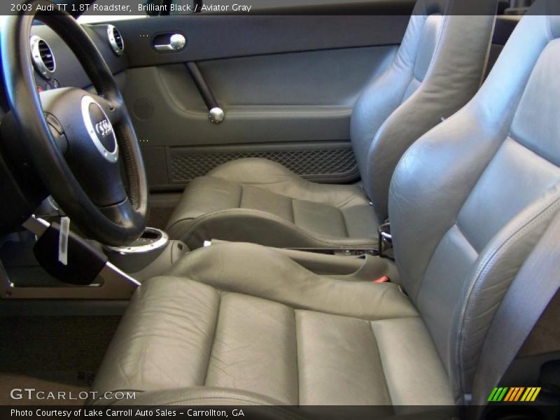  2003 TT 1.8T Roadster Aviator Gray Interior