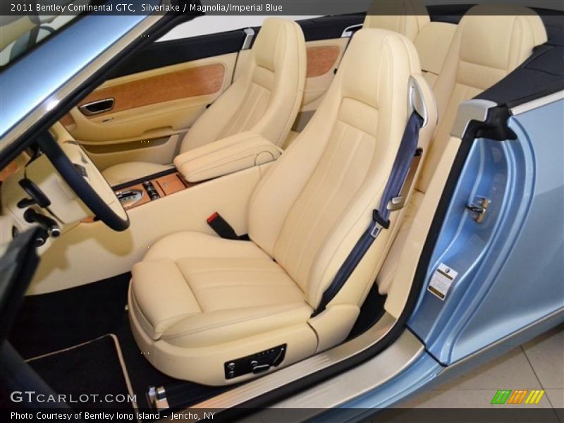  2011 Continental GTC  Magnolia/Imperial Blue Interior