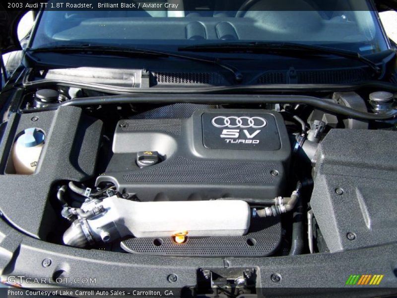  2003 TT 1.8T Roadster Engine - 1.8 Liter Turbocharged DOHC 20-Valve 4 Cylinder