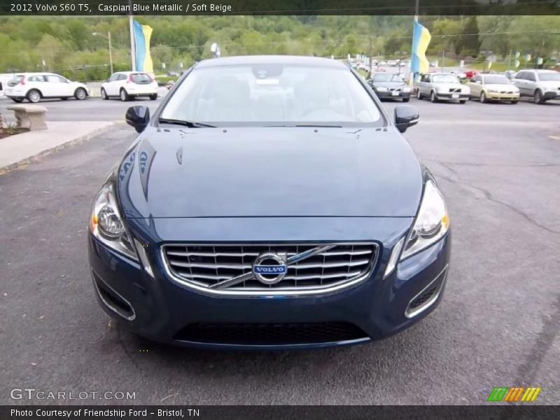 Caspian Blue Metallic / Soft Beige 2012 Volvo S60 T5