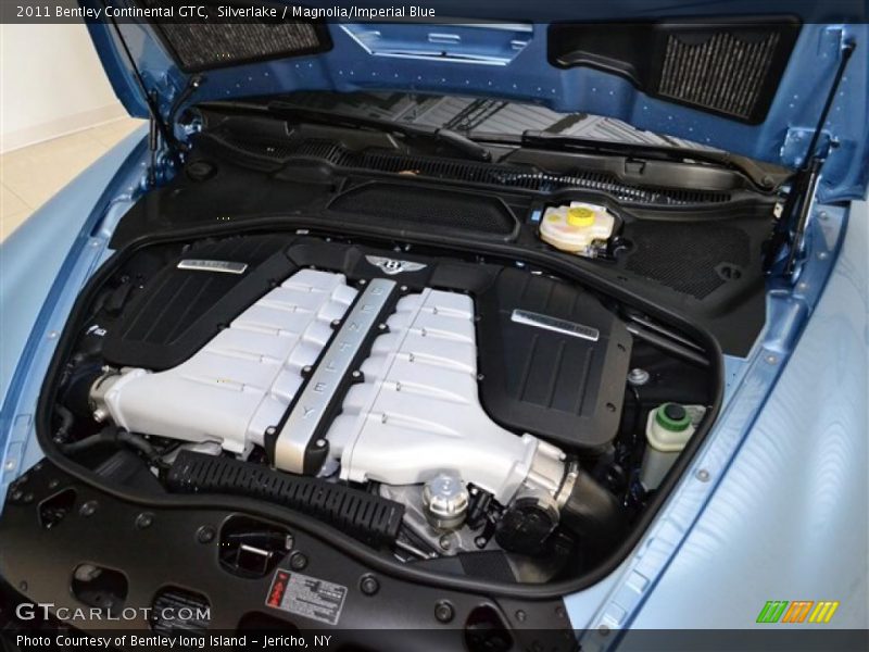  2011 Continental GTC  Engine - 6.0 Liter Twin-Turbocharged DOHC 48-Valve VVT W12