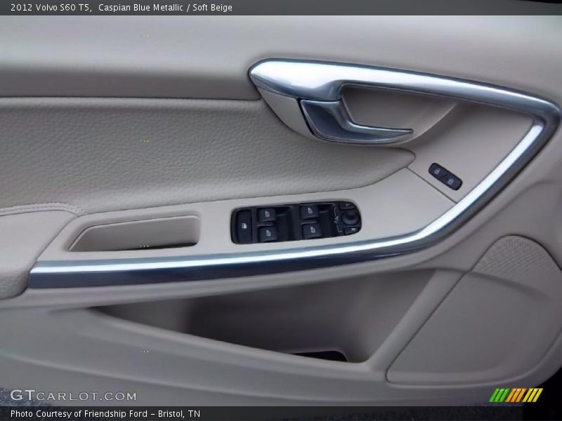 Caspian Blue Metallic / Soft Beige 2012 Volvo S60 T5