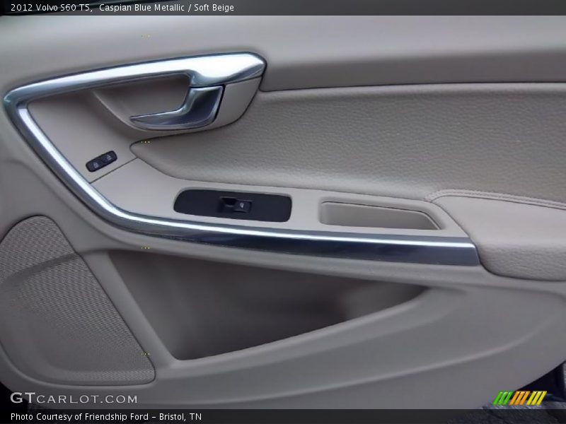 Caspian Blue Metallic / Soft Beige 2012 Volvo S60 T5