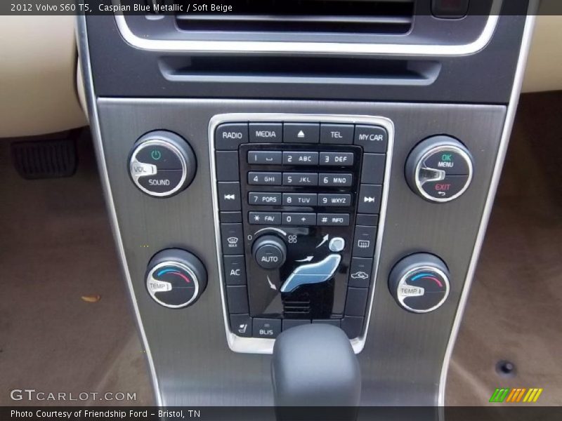 Caspian Blue Metallic / Soft Beige 2012 Volvo S60 T5