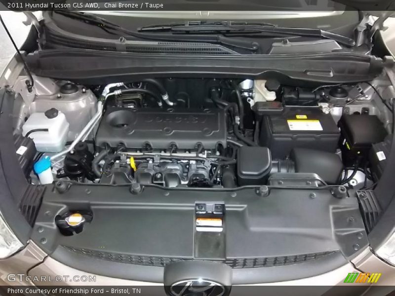  2011 Tucson GLS AWD Engine - 2.4 Liter DOHC 16-Valve CVVT 4 Cylinder