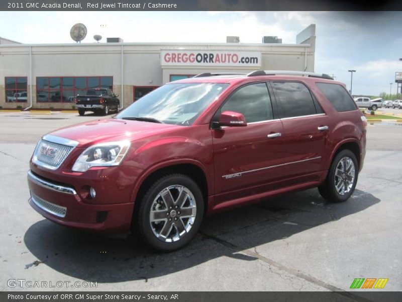 Red Jewel Tintcoat / Cashmere 2011 GMC Acadia Denali