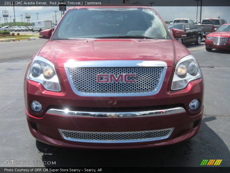 Red Jewel Tintcoat / Cashmere 2011 GMC Acadia Denali