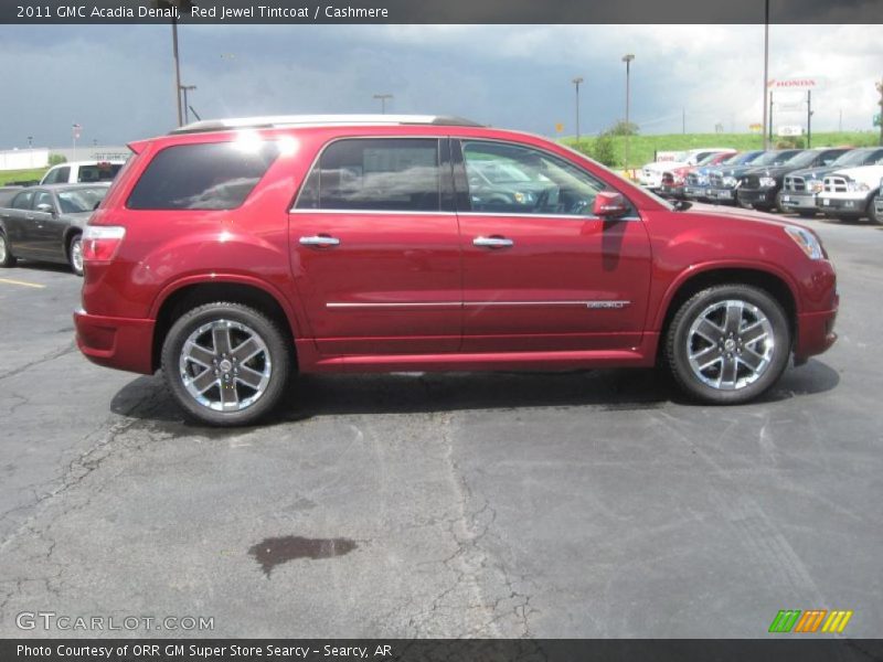 Red Jewel Tintcoat / Cashmere 2011 GMC Acadia Denali
