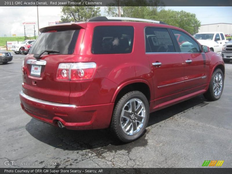 Red Jewel Tintcoat / Cashmere 2011 GMC Acadia Denali