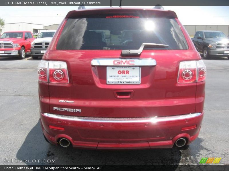Red Jewel Tintcoat / Cashmere 2011 GMC Acadia Denali