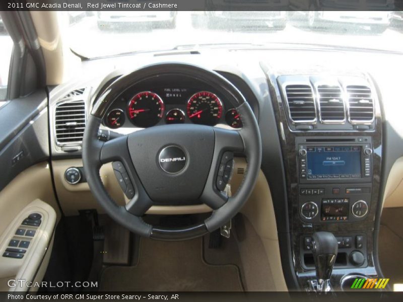 Red Jewel Tintcoat / Cashmere 2011 GMC Acadia Denali