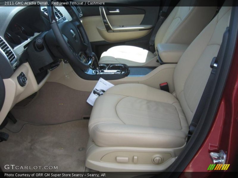 Red Jewel Tintcoat / Cashmere 2011 GMC Acadia Denali