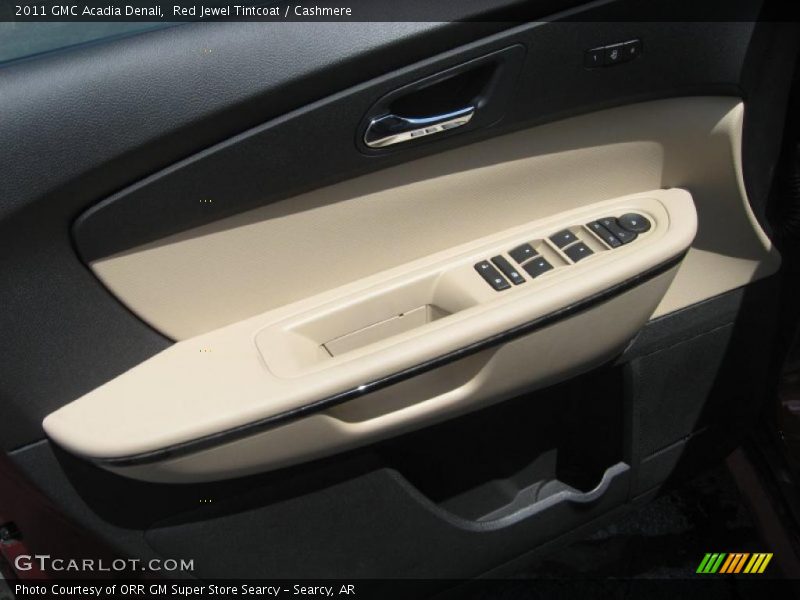 Red Jewel Tintcoat / Cashmere 2011 GMC Acadia Denali