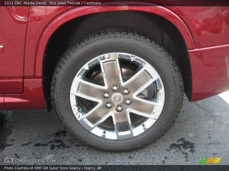 Red Jewel Tintcoat / Cashmere 2011 GMC Acadia Denali