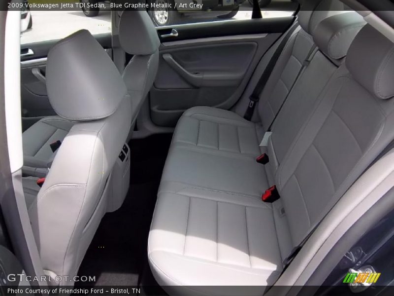 Blue Graphite Metallic / Art Grey 2009 Volkswagen Jetta TDI Sedan