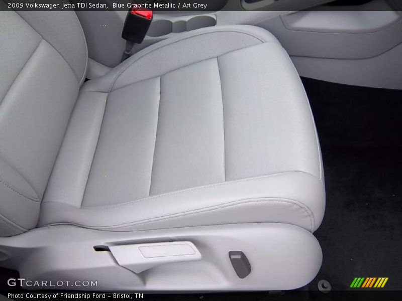 Blue Graphite Metallic / Art Grey 2009 Volkswagen Jetta TDI Sedan